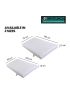 Waterproof Quilted Zipped Toddler Cot Mattress Protector