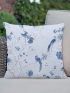 Azure Serenity Cushion