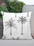 Palm Print Tranquility Cushion