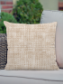 Textured Weave Beige Cushion